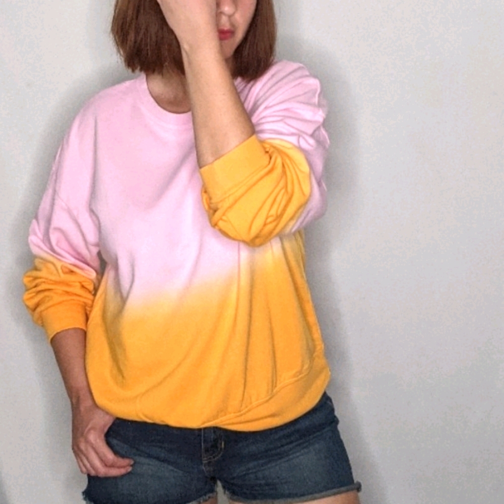 NWT ~ ELODIE Dip-dye Sweatshirt
